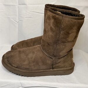 UGG Classic Short Boots in Dark Brown